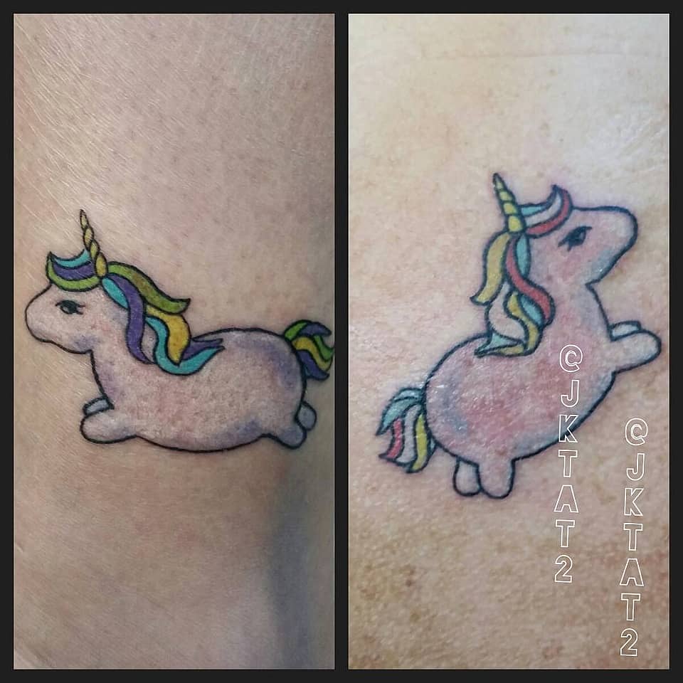 Chubby Rainbow Unicorn
