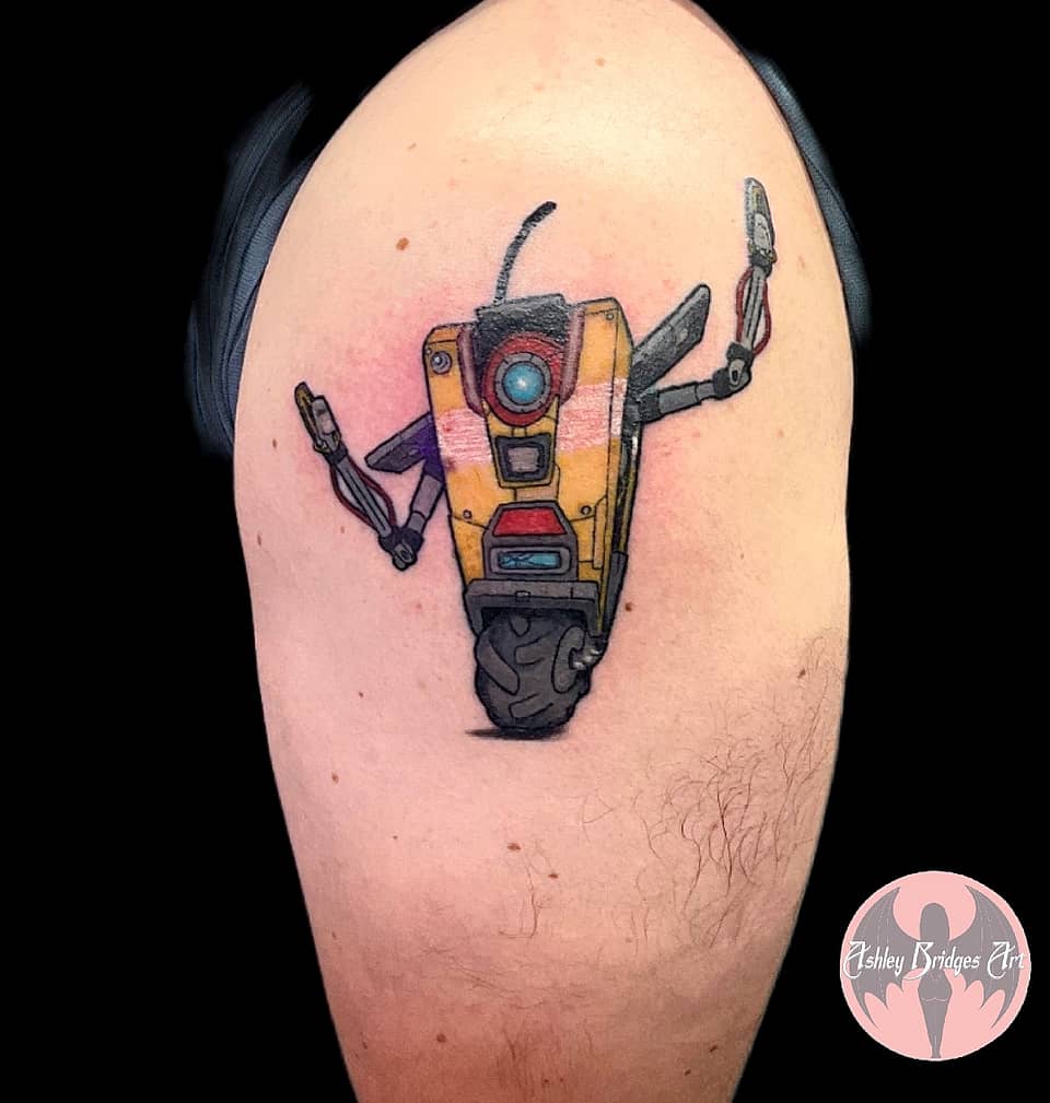 Claptrap — Borderlands Fan Tattoo