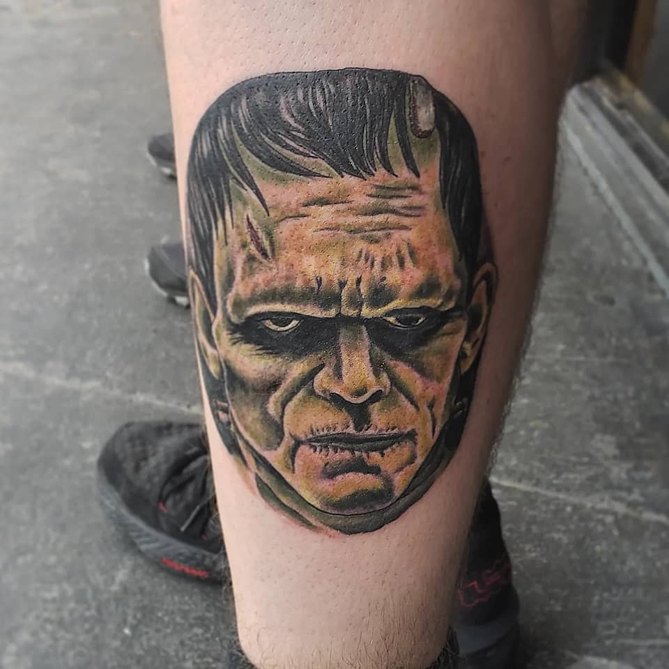 Classic Frankenstein Monster Portrait