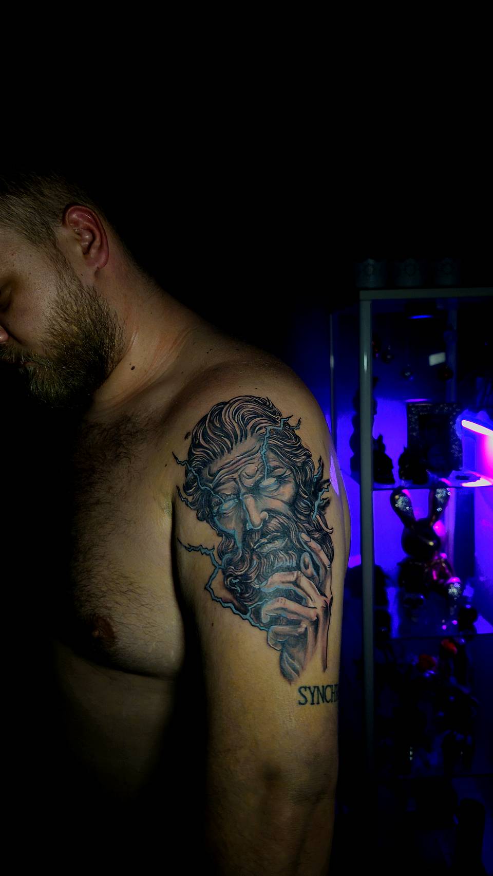 Classical Storm God (Zeus-inspired Portrait)