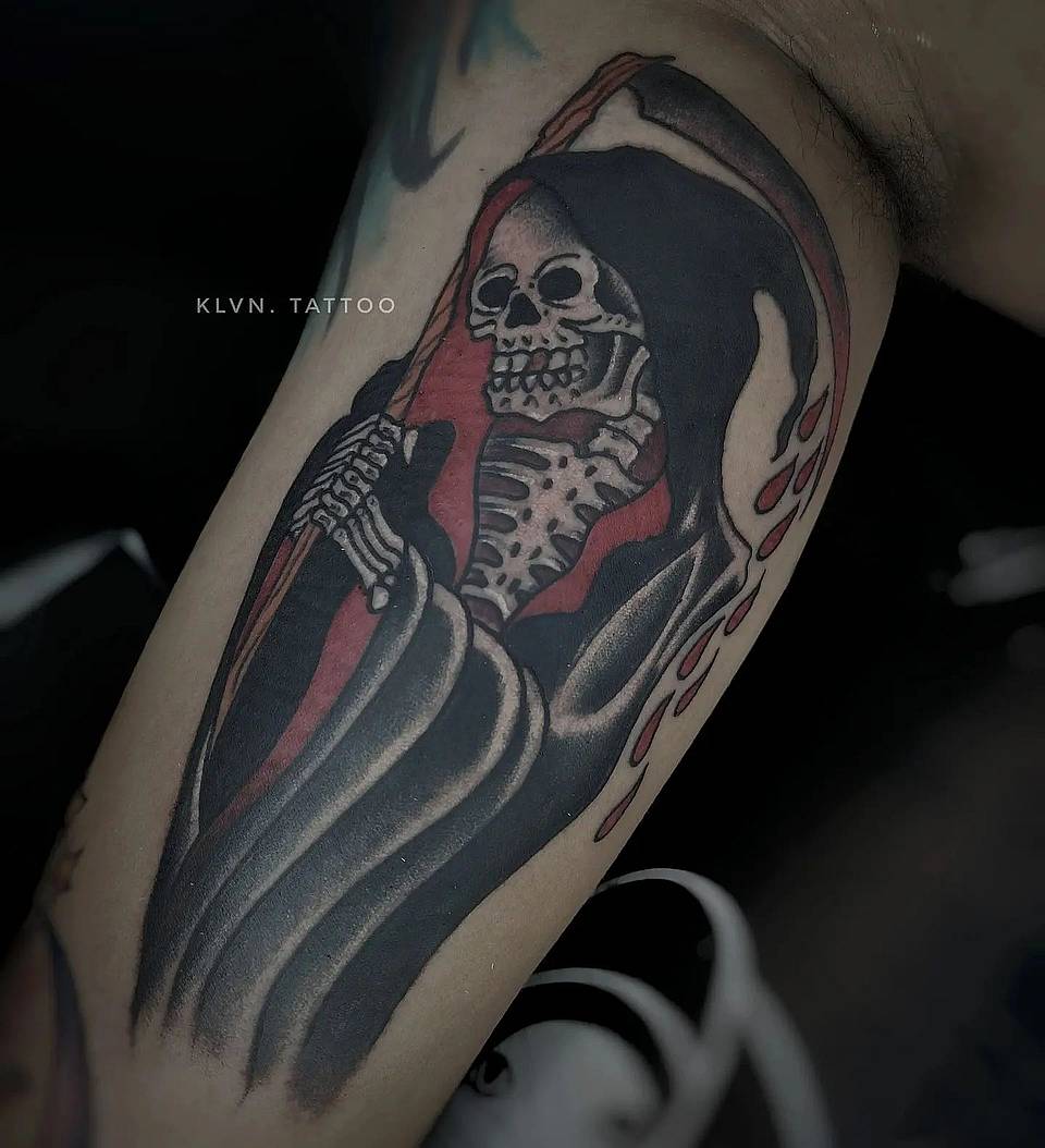Cloaked Grim Reaper