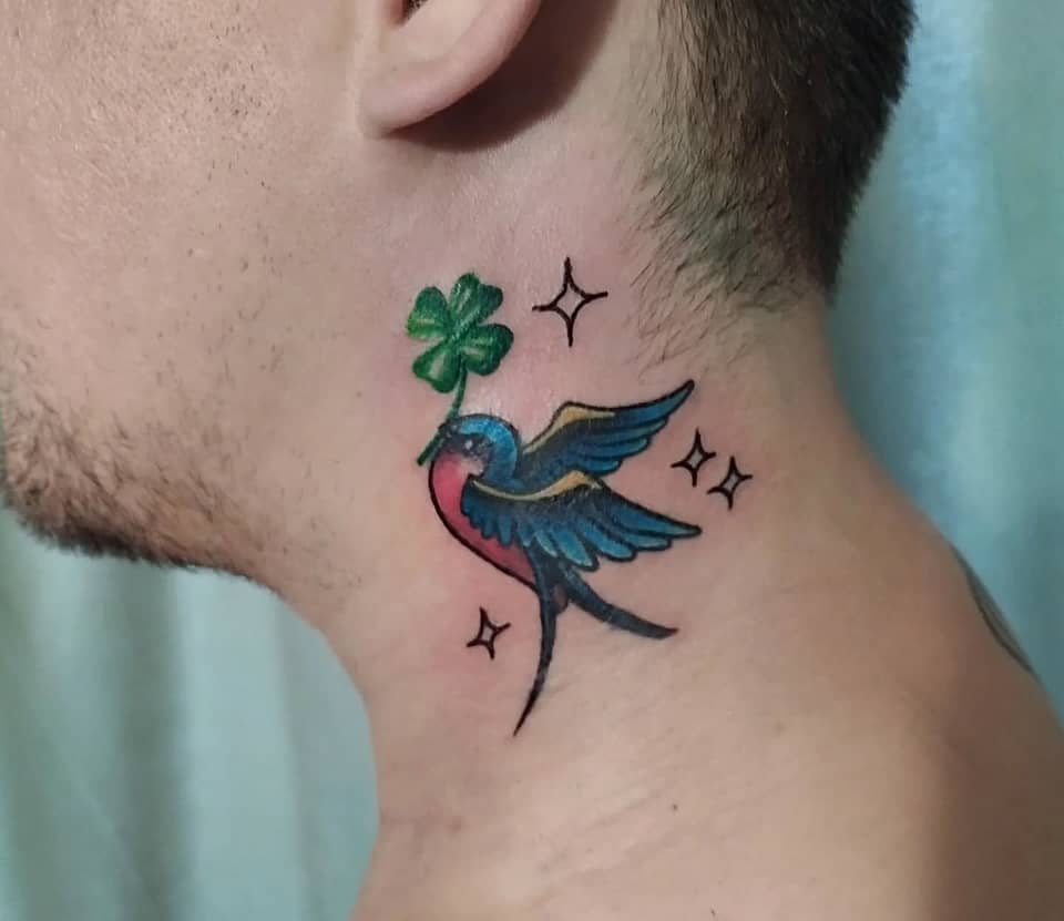 Clover-Bearing Swallow