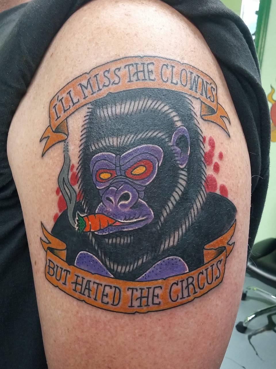 Clownless Circus Gorilla