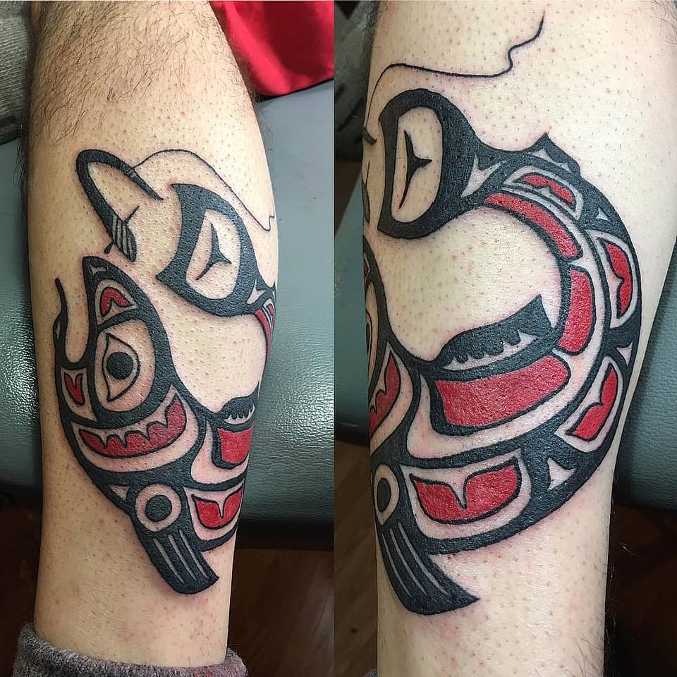 Coiled Sea Spirit Formline
