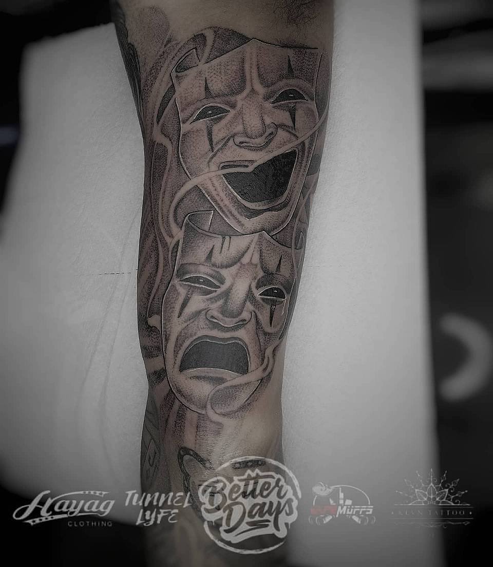 Comedy & Tragedy Masks