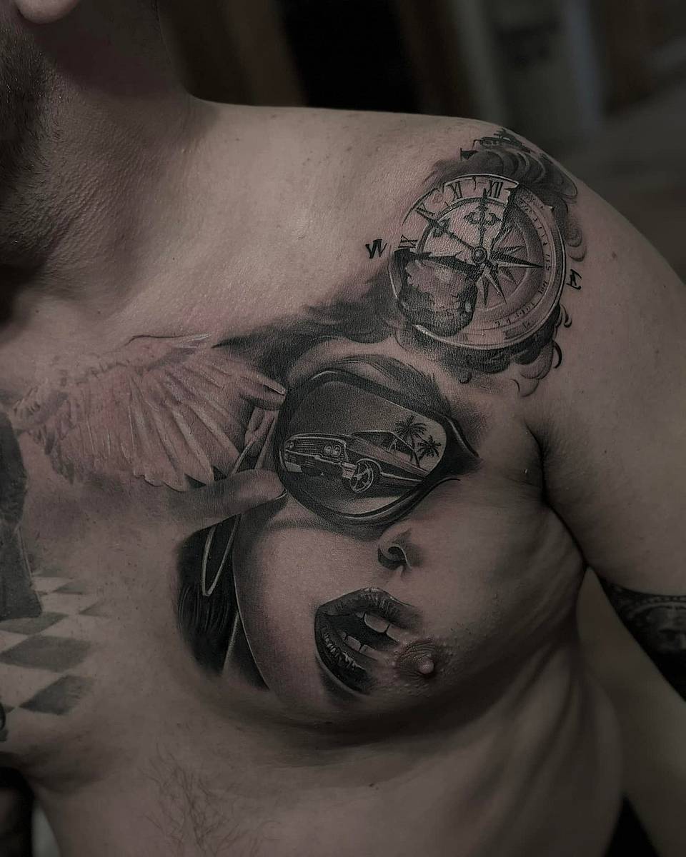 Compass & Retro Reflection