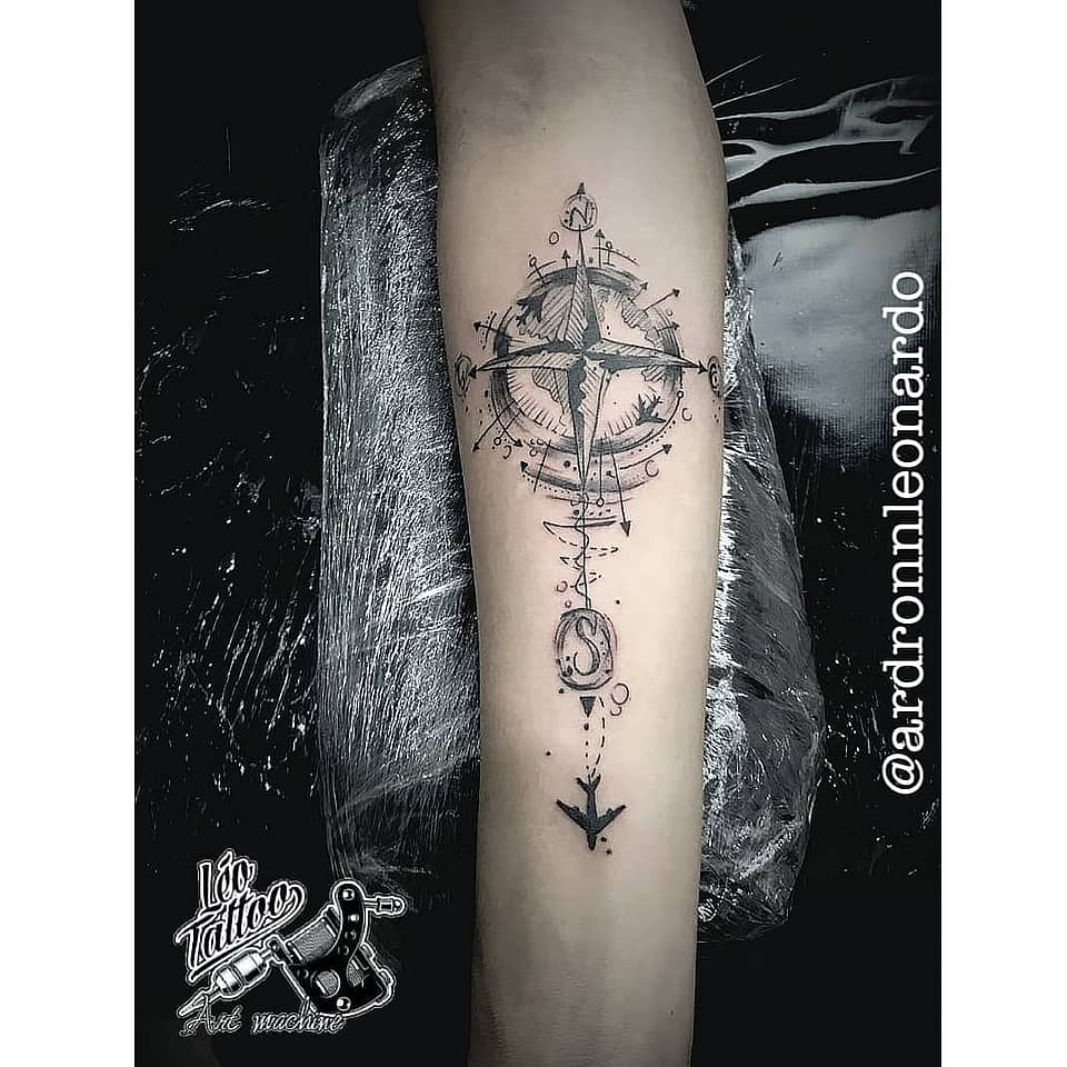 Compass Rose & Flight Path