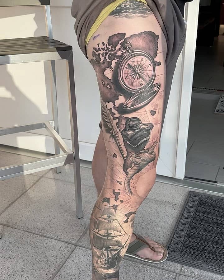 Compass & Voyage Leg Sleeve