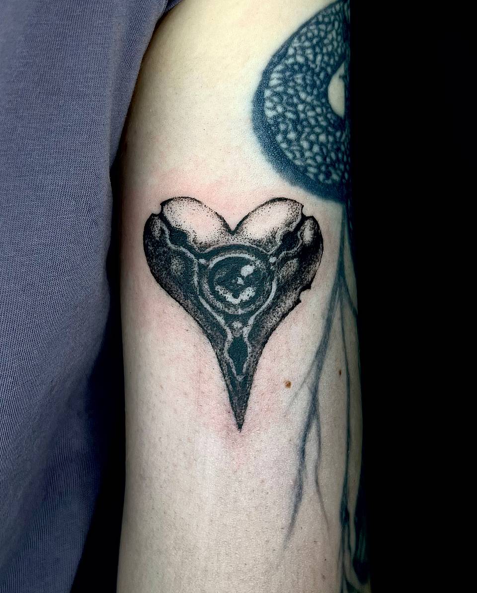 Corroded Heart Talisman