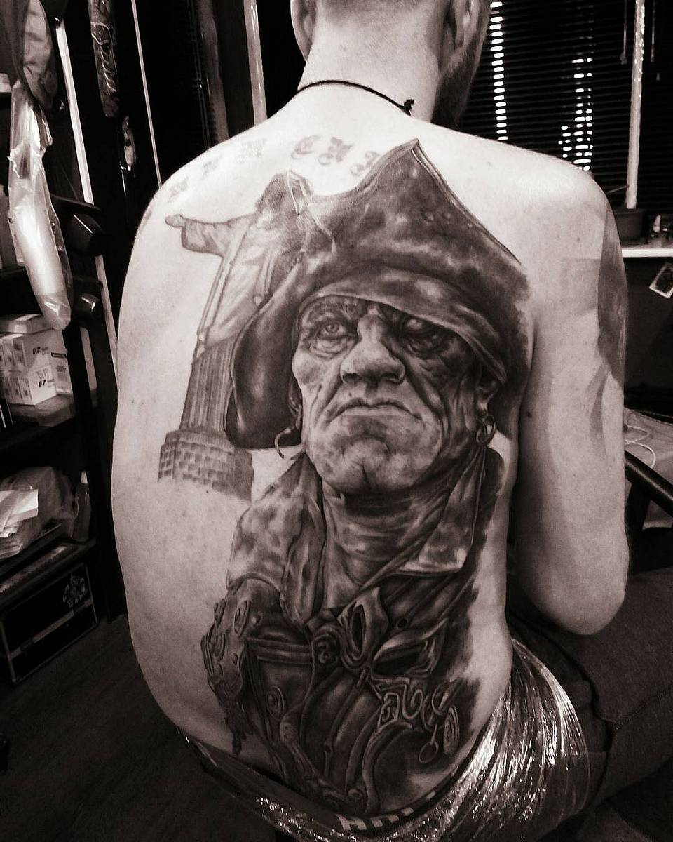 Corsair and Redeemer Back Piece