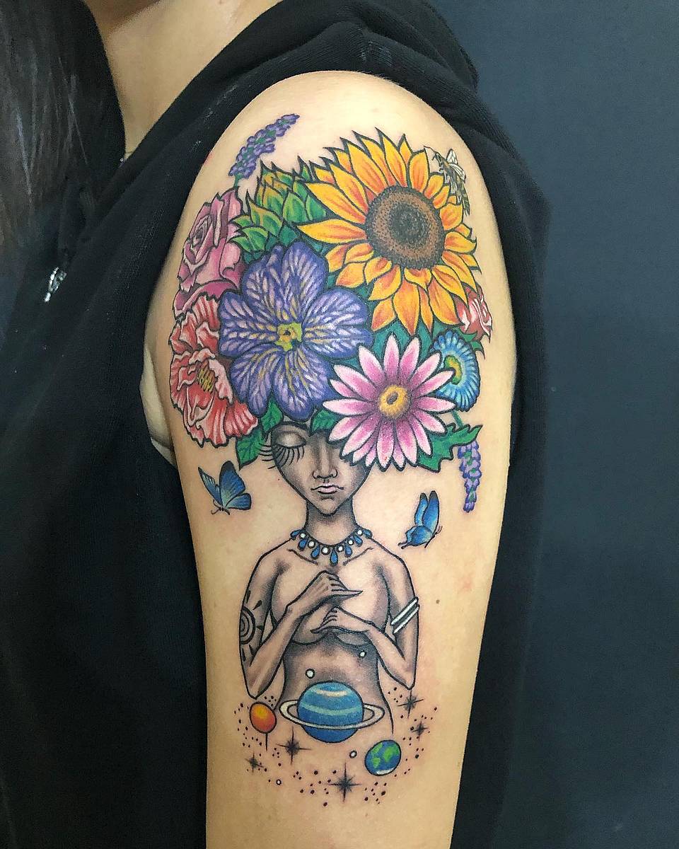 Cosmic Flower Maiden