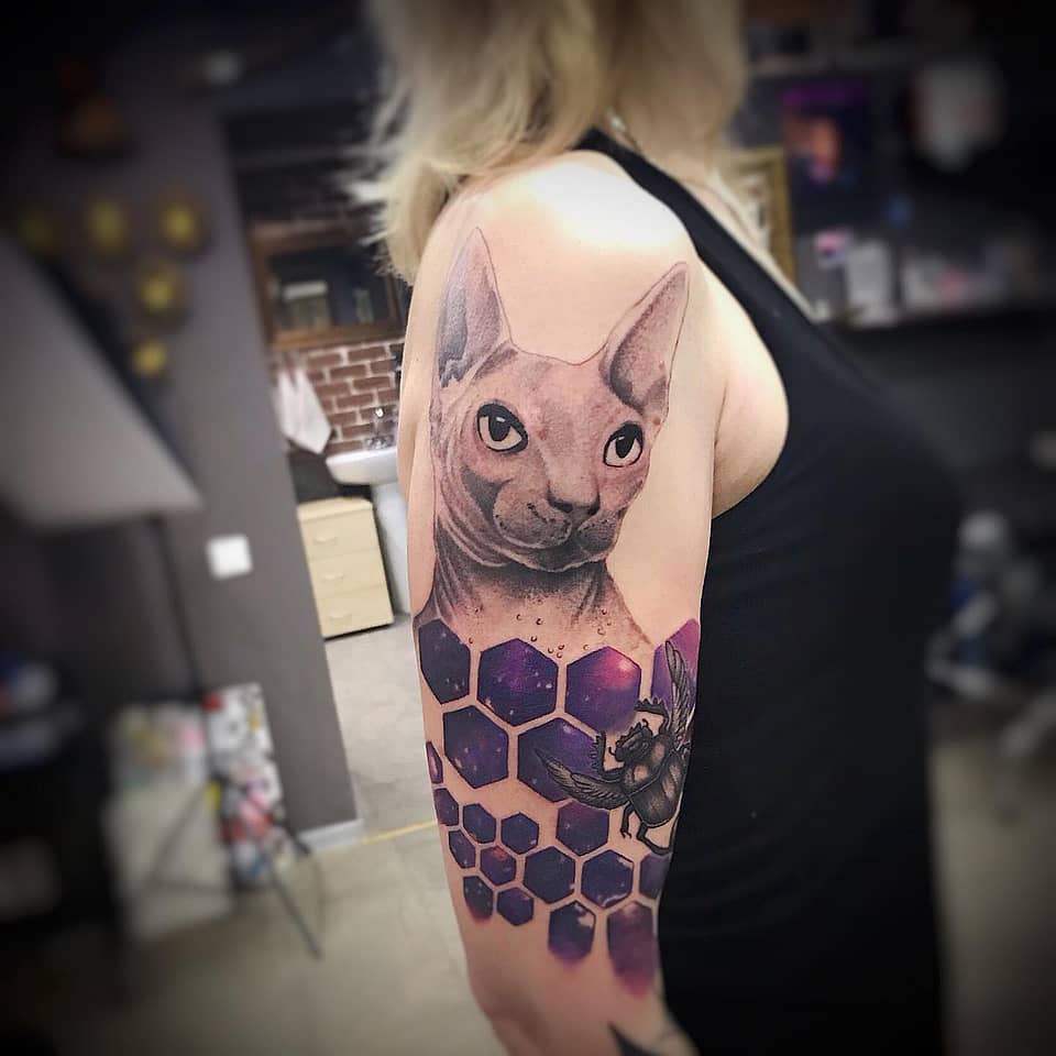 Cosmic Sphynx Honeycomb