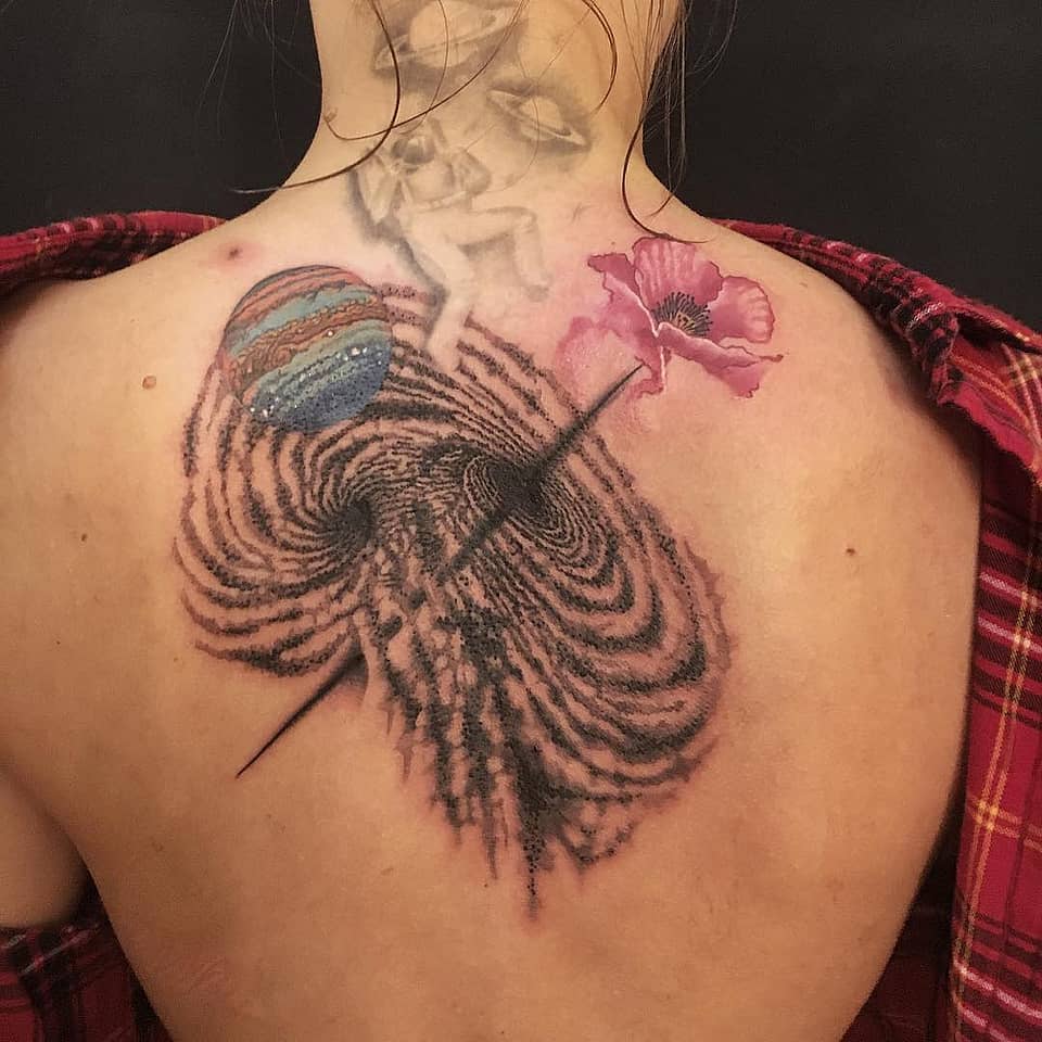 Cosmic Vortex with Poppy and Planet