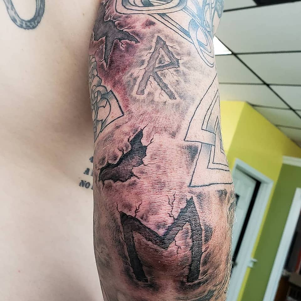 Cracked Runes and Bats