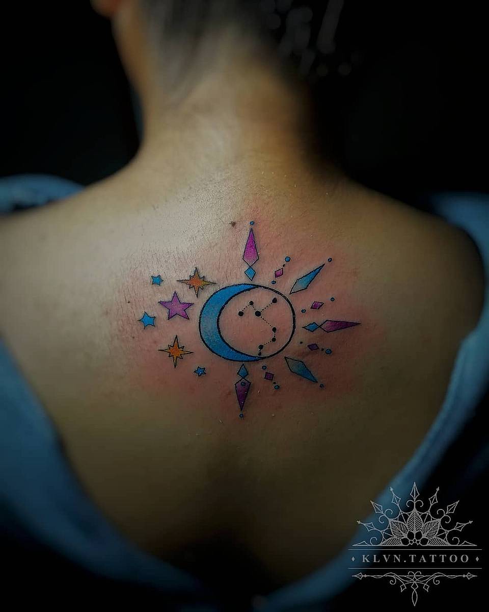 Crescent Constellation Burst