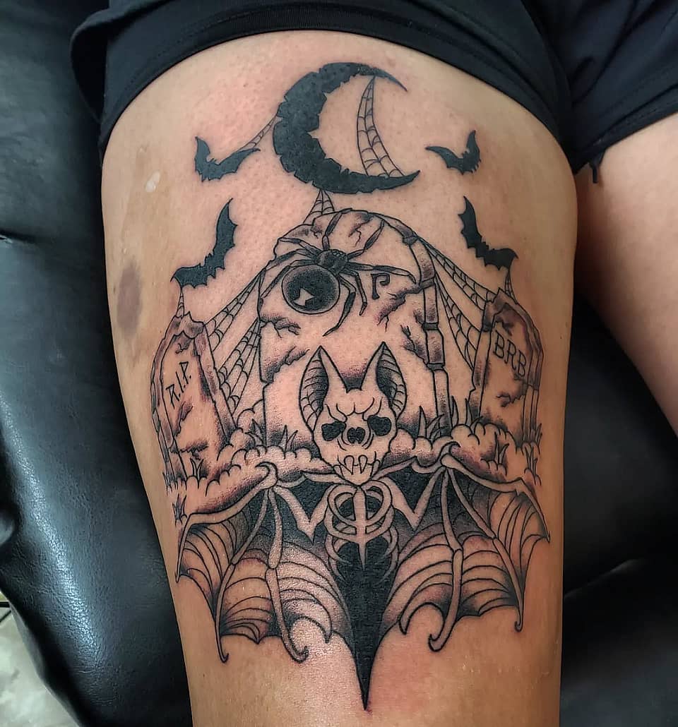 Crescent Graveyard Bat