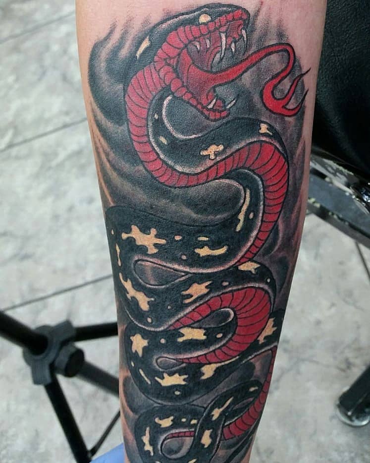 Crimson Coil Serpent
