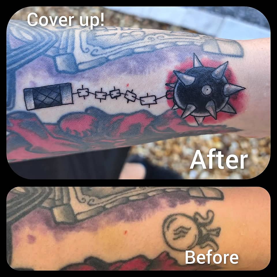 Crimson Flail Cover-Up