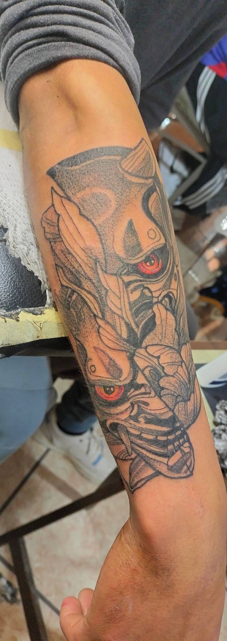 Crimson Gaze Biomech Oni