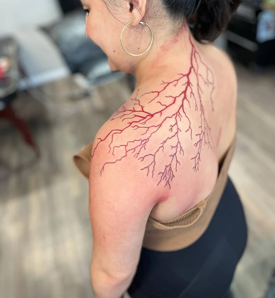 Crimson Lightning Branch