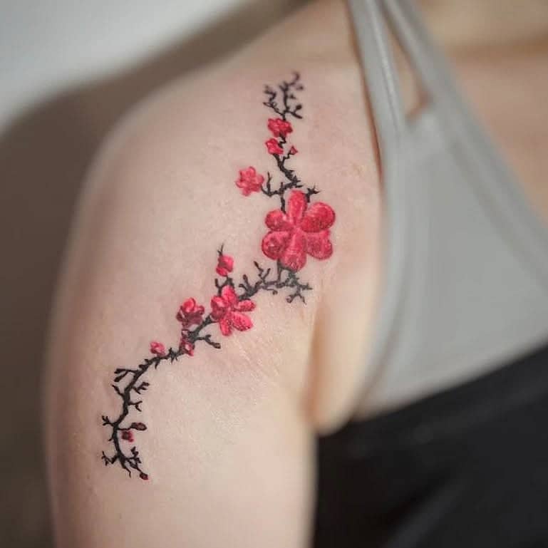 Crimson Sakura Branch