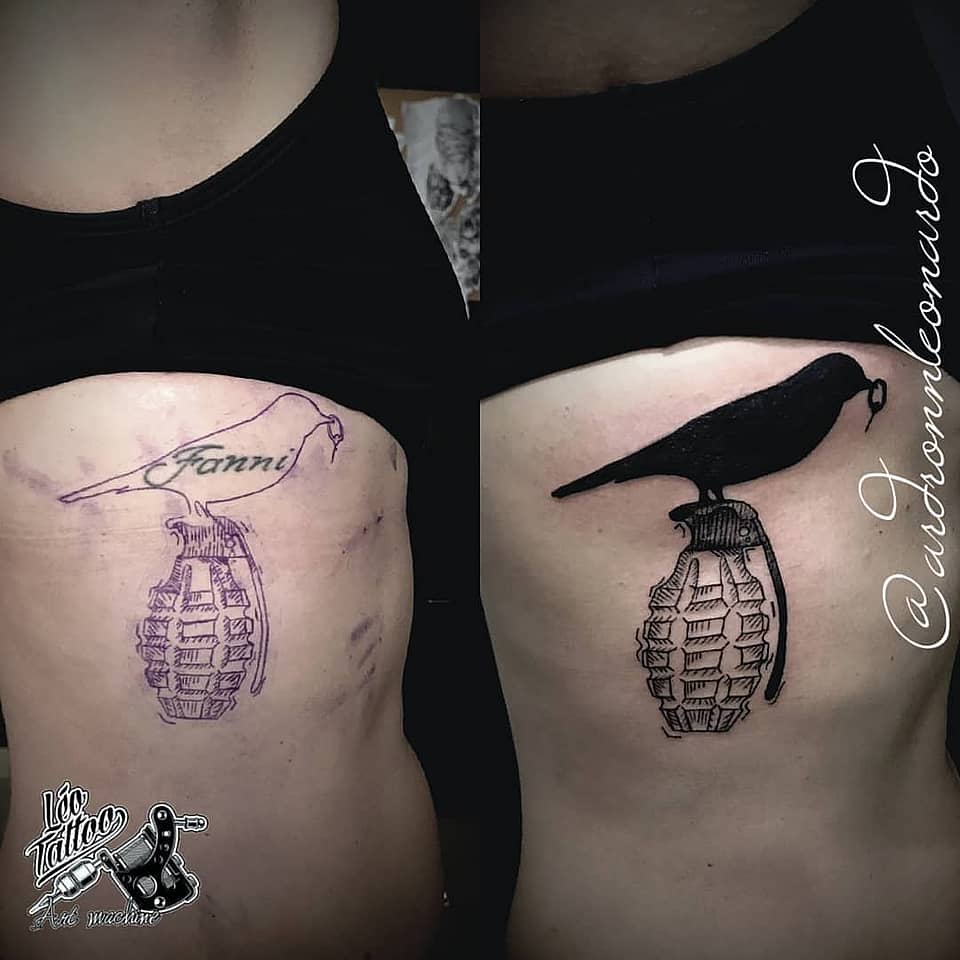 Crow on Grenade