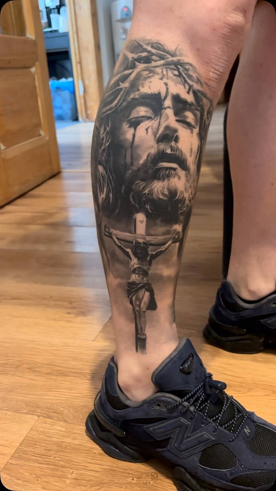 Crowned Christ & Crucifixion