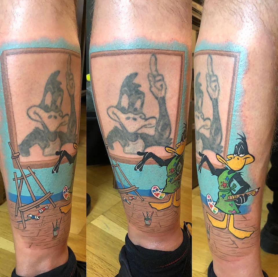 Daffy Duck: The Painter