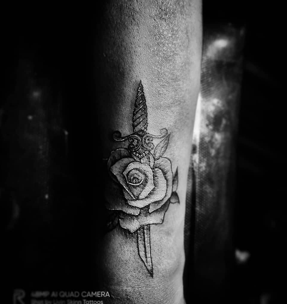 Dagger Through Rose