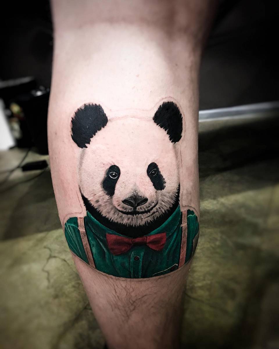 Dapper Panda Portrait