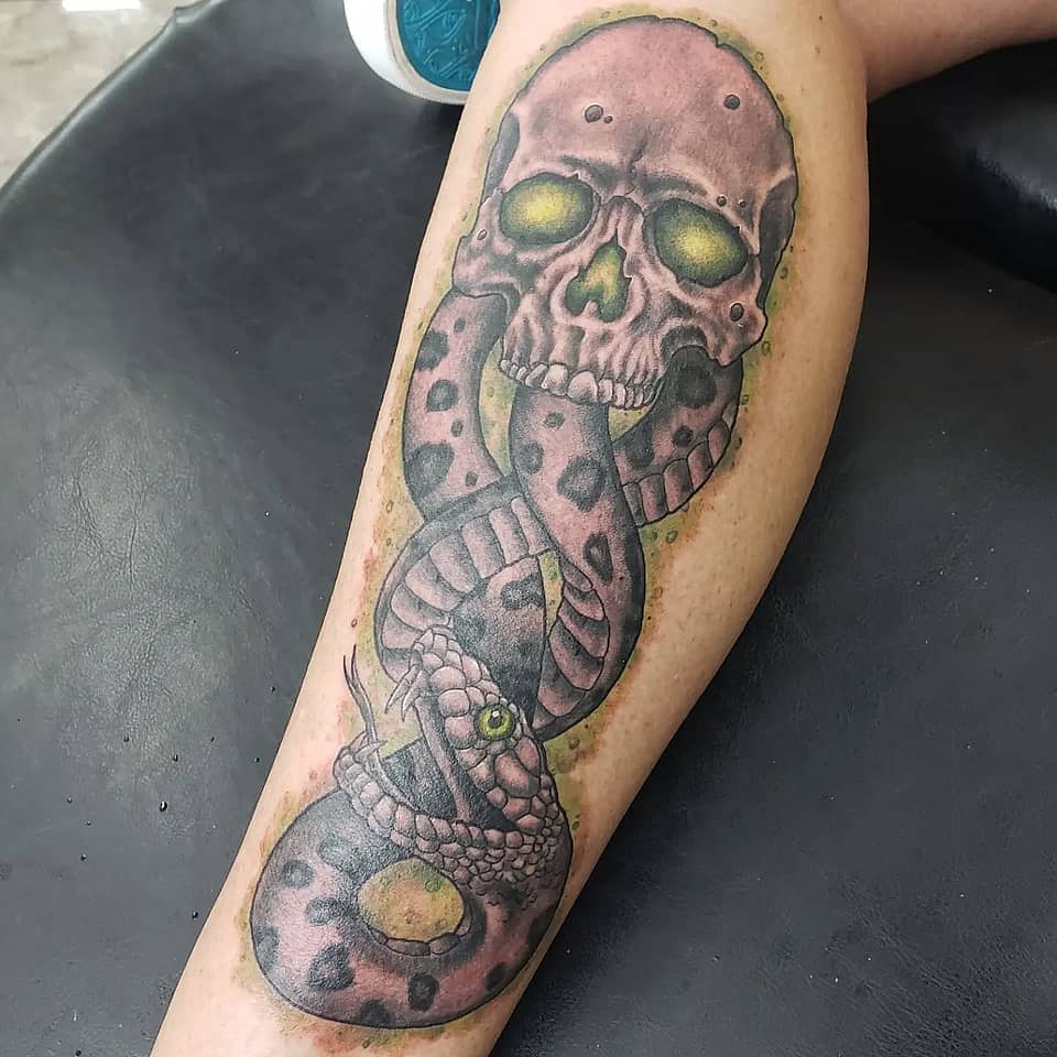 Dark Mark Serpent Skull