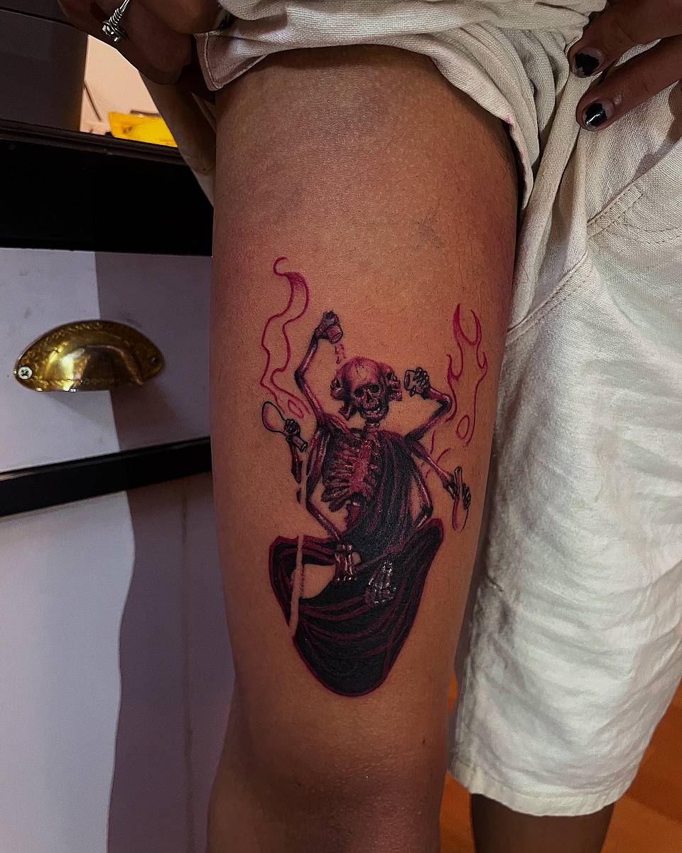Dead monk