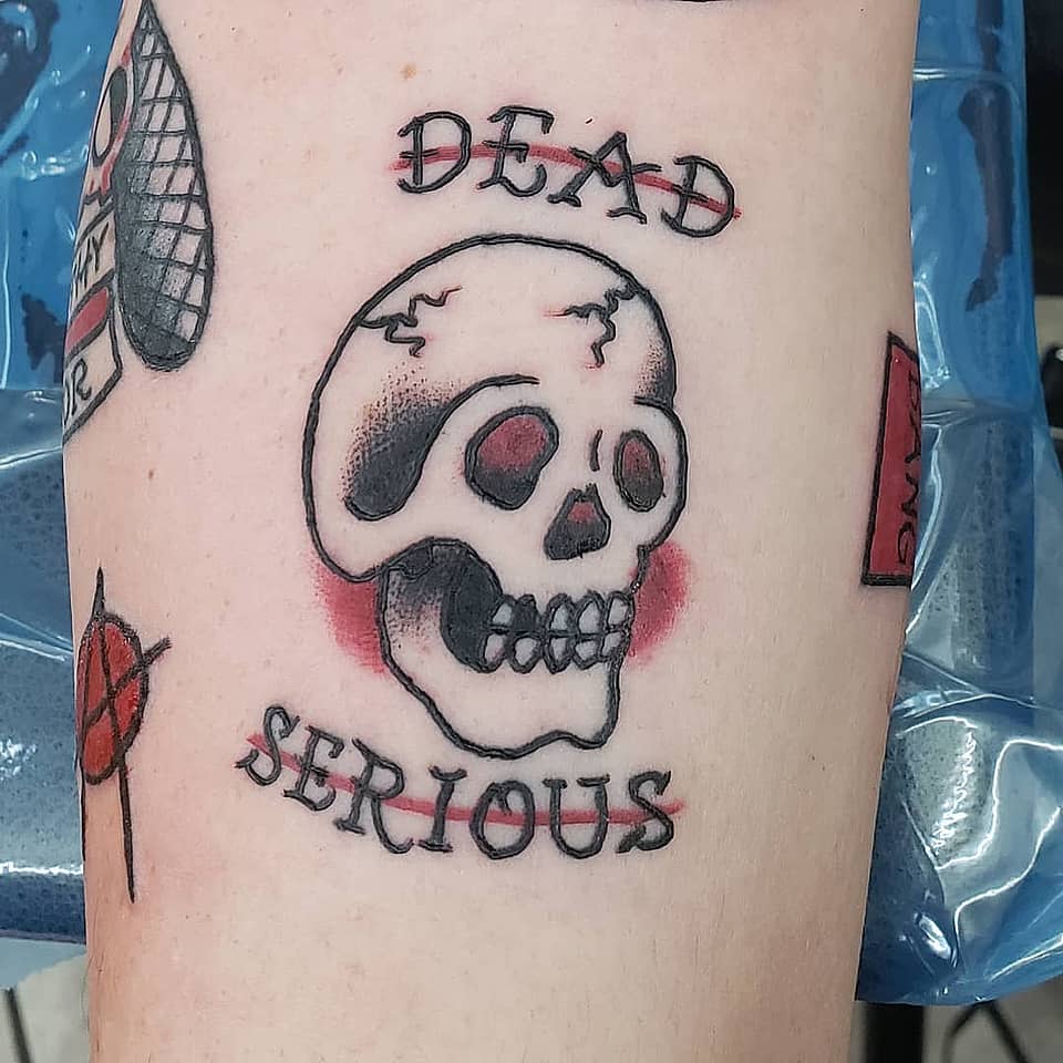 Dead Serious Skull