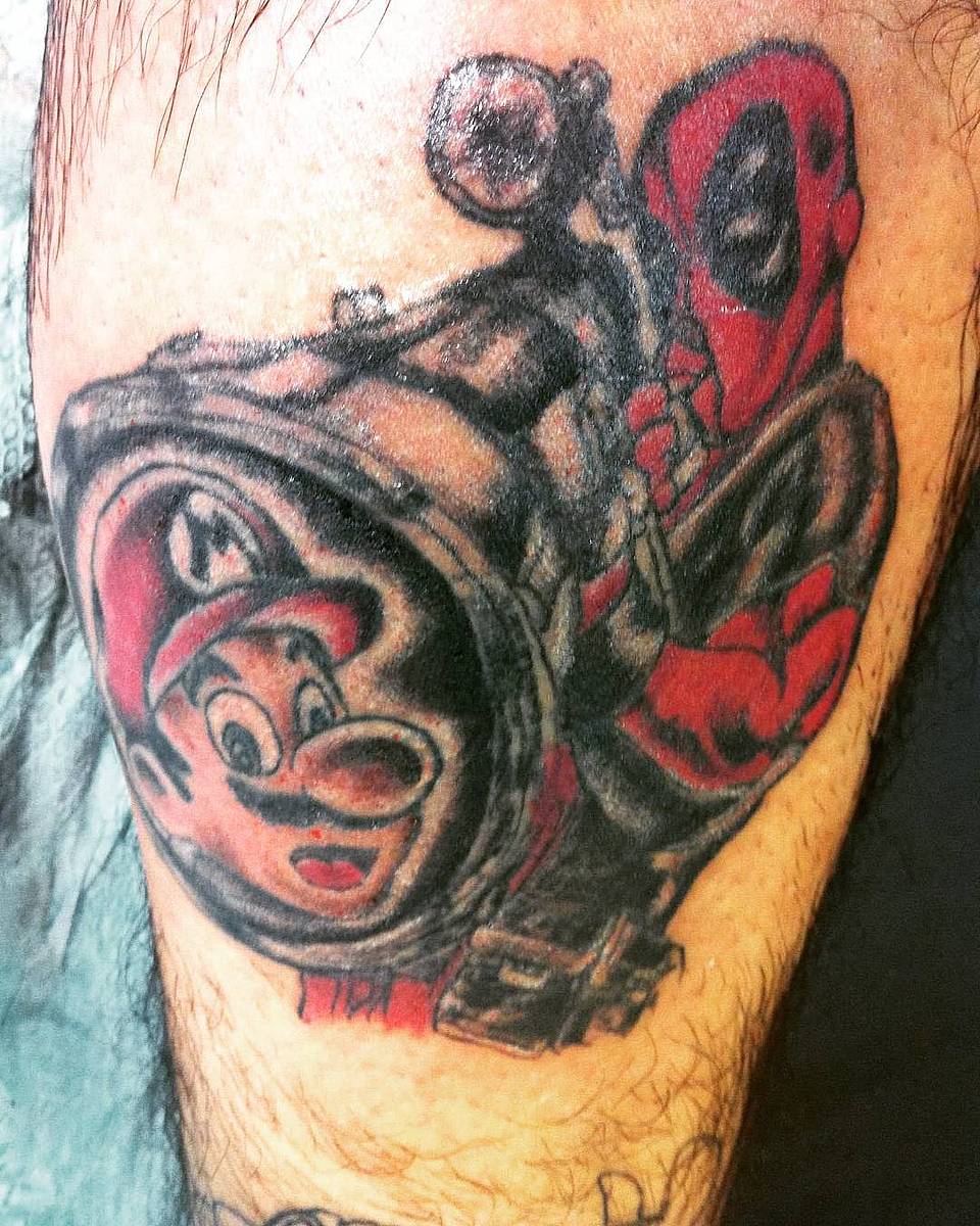 Deadpool x Mario Mashup