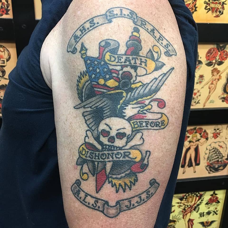 Death Before Dishonor Eagle Crest
