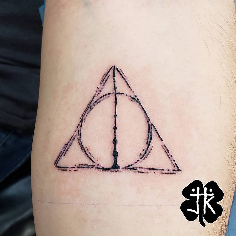 Deathly Hallows Geometric Sigil