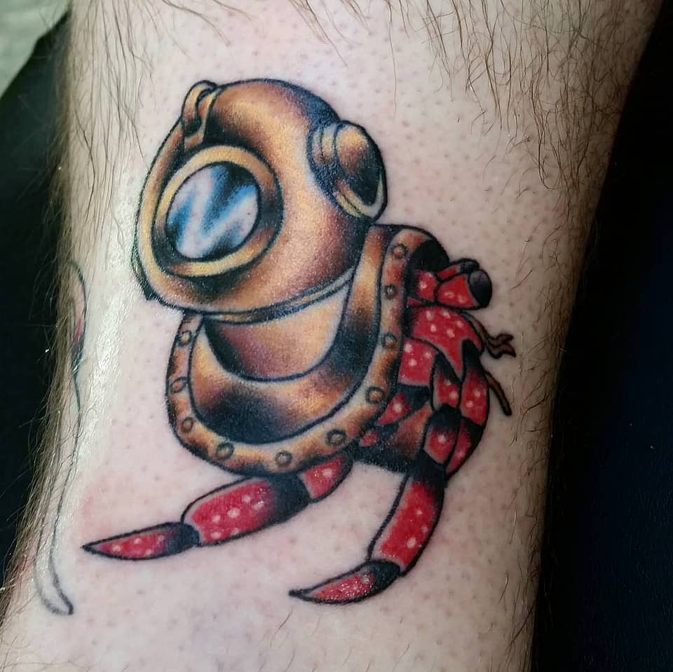 Deep-Sea Hermit Crab