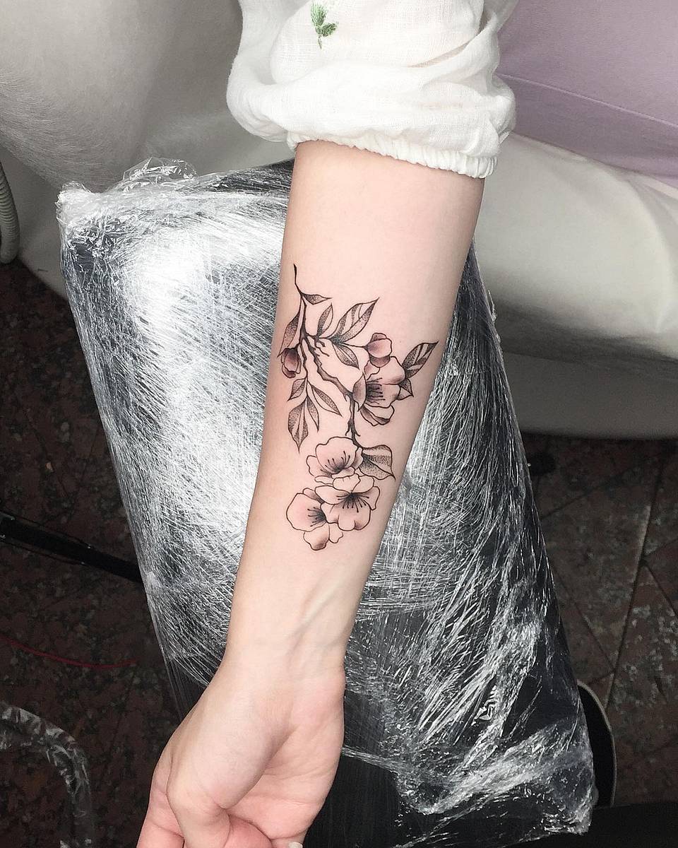 Delicate Blossom Branch