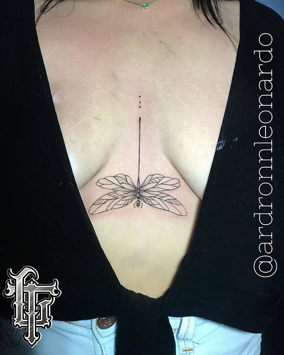 Delicate Dragonfly Sternum