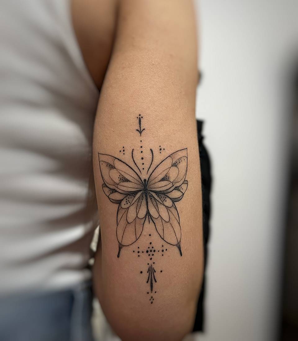 Delicate Ornamental Butterfly