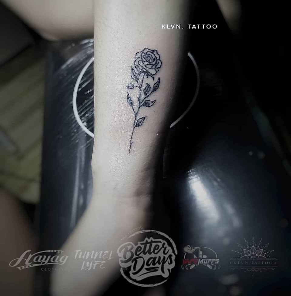 Delicate Single Rose