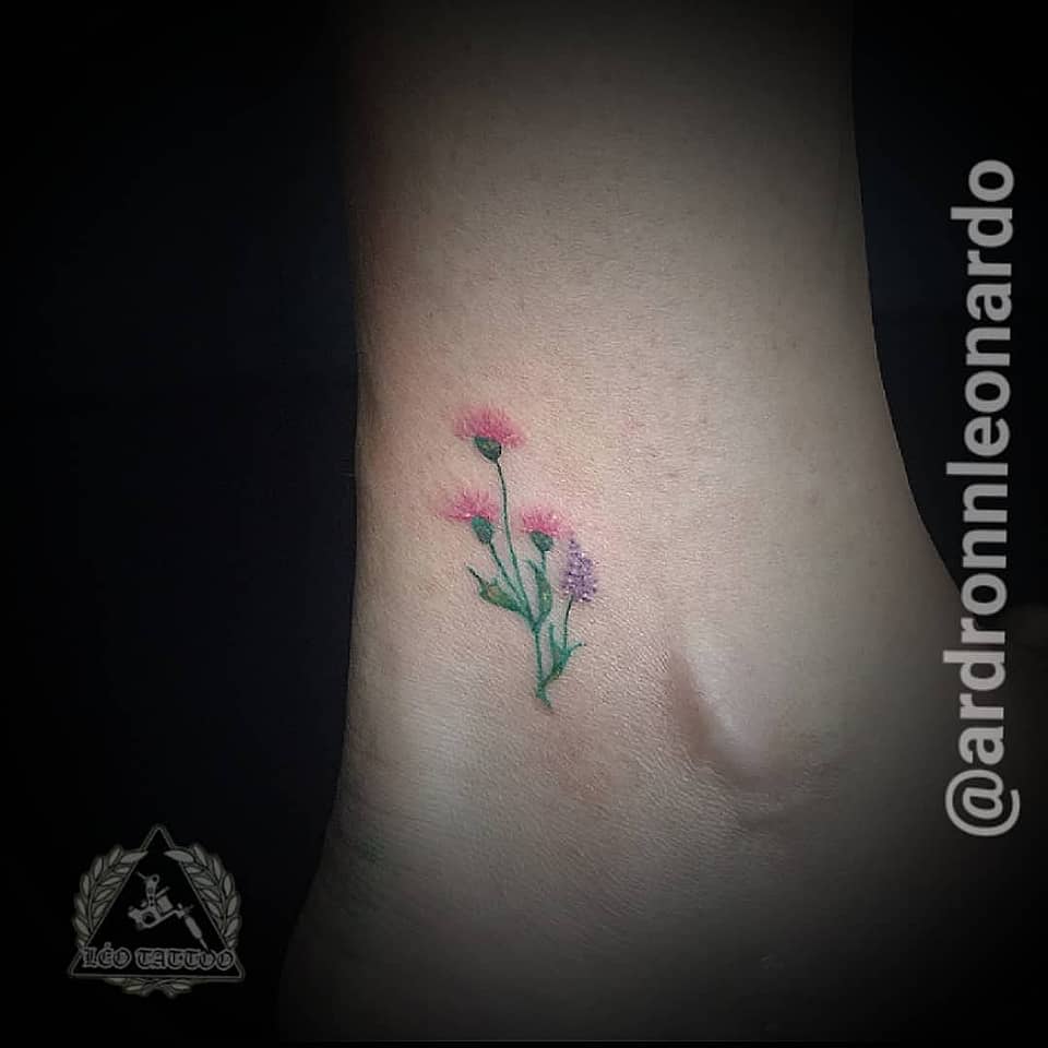 Delicate Thistle Trio