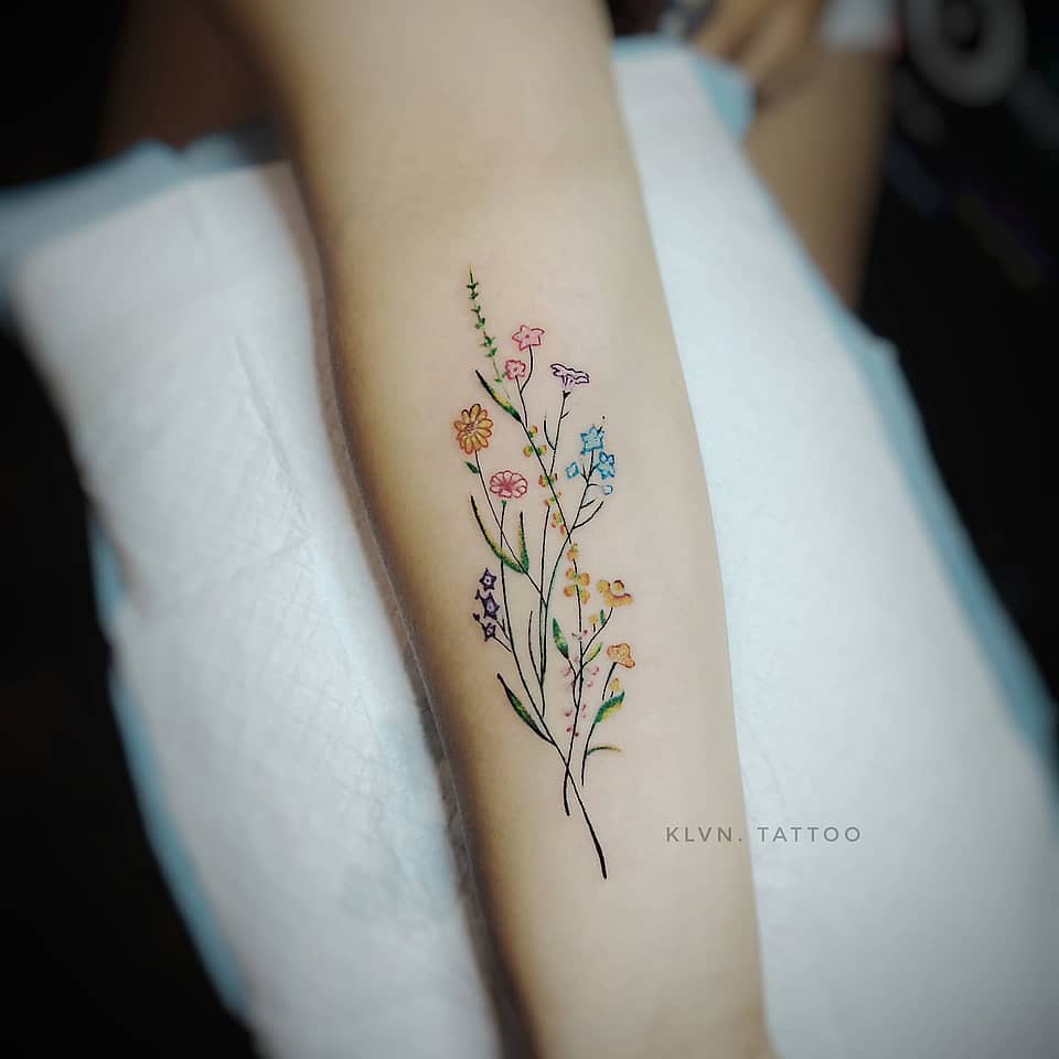 Delicate Wildflower Sprig