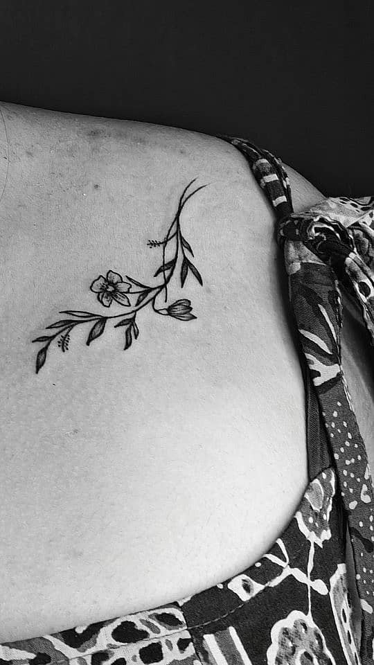Delicate Wildflower Sprig
