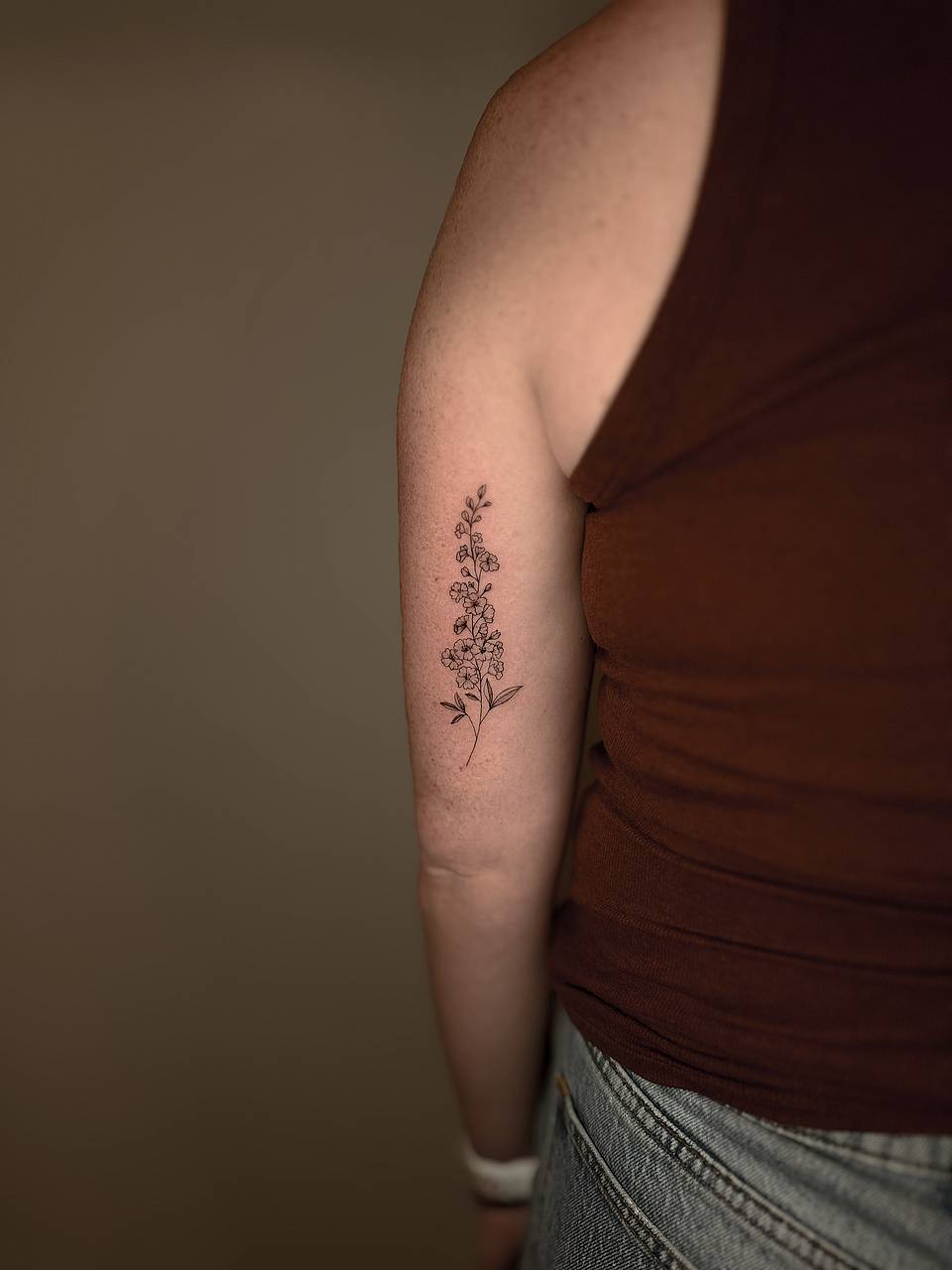 Delicate Wildflower Stem