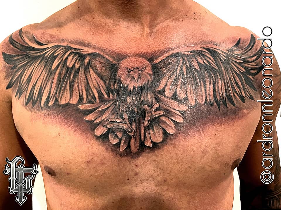 Descending Eagle Chest Piece