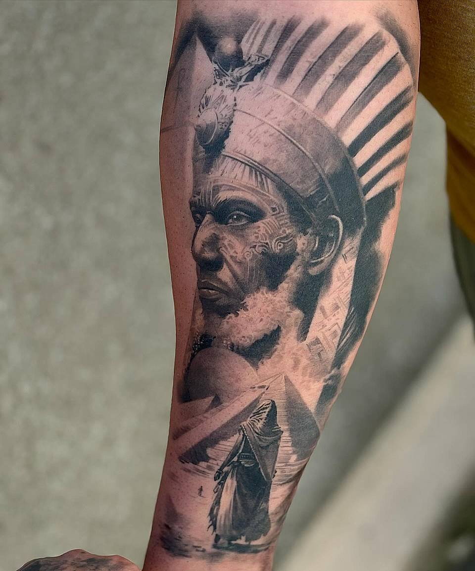 Desert Pharaoh Portrait