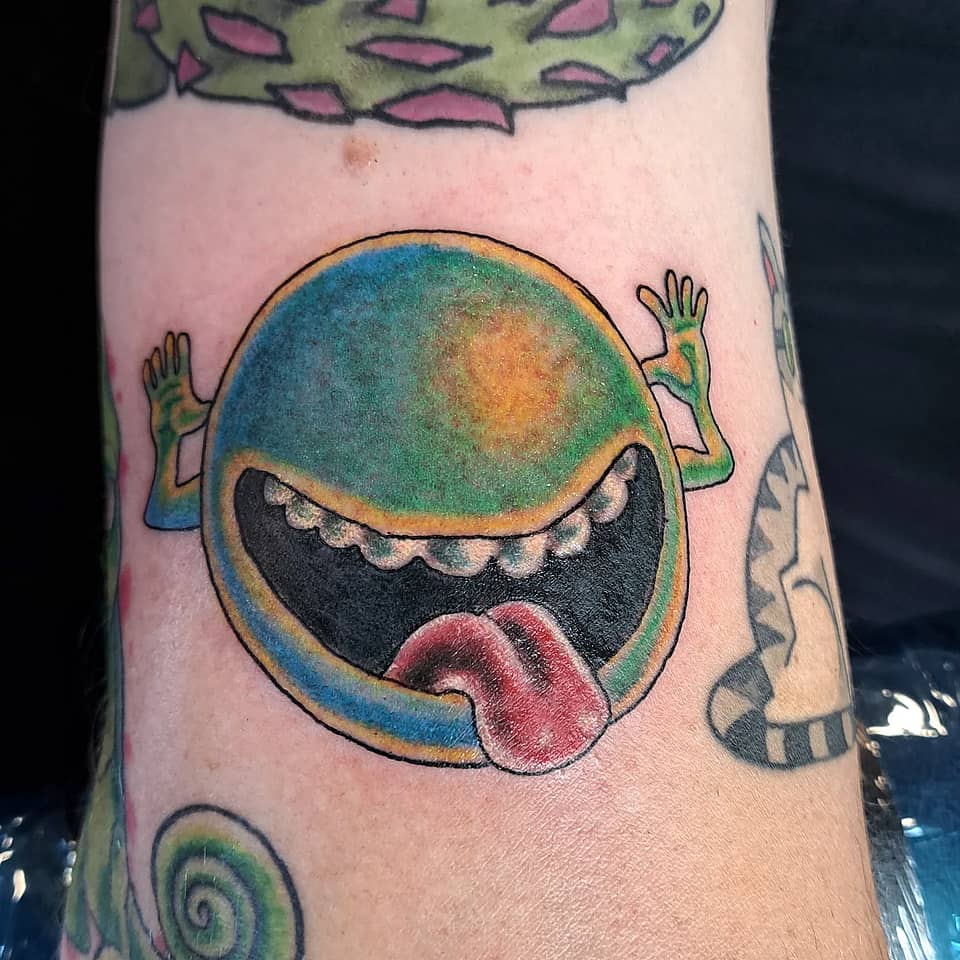 Don't Panic Planet Grin