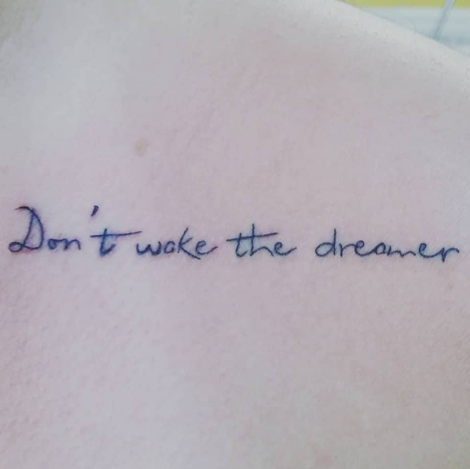 Don't Wake the Dreamer Script