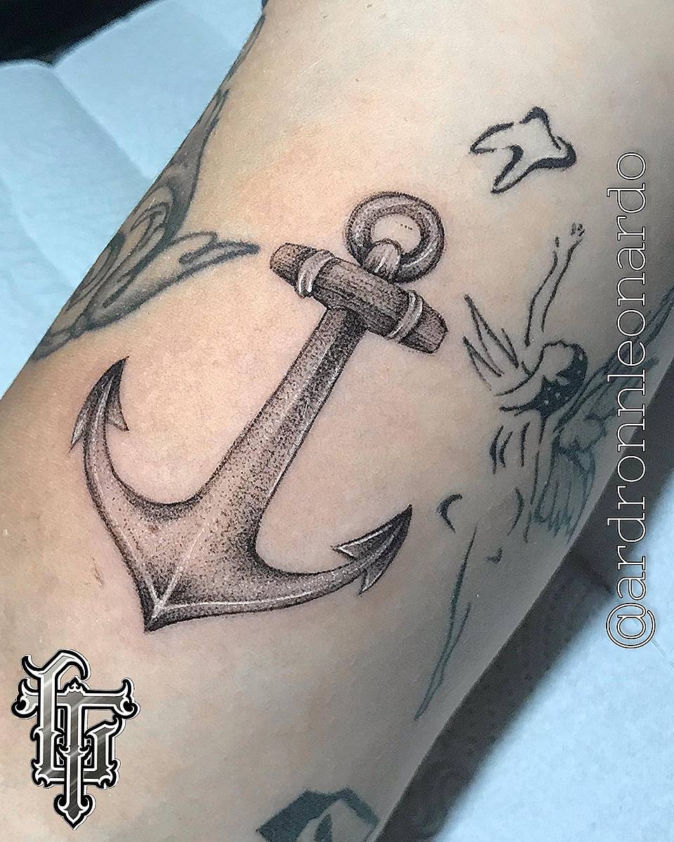 Dotwork Anchor